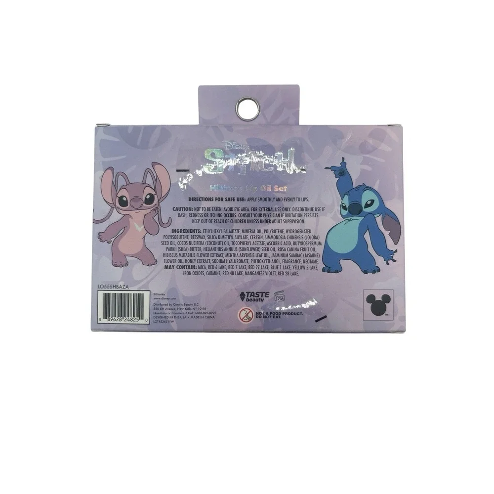 Taste‎ Beauty LILO & STITCH Hibiscus Seed Lip Oil Set 4 Flavored Lip Oils